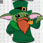 Baby Yoda St Patrick's Day